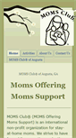 Mobile Screenshot of momsclubaugusta.org